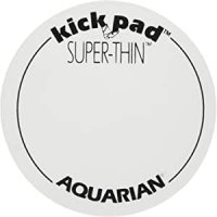 Лепенка за барабан Aquarian kick pad super thin бяла, снимка 1 - Ударни инструменти - 29829234