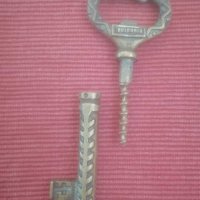 Месингов тирбушон ключ. , снимка 4 - Антикварни и старинни предмети - 31463405