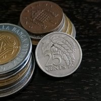 Монета - Тринидад и Тобаго - 25 цента | 2012г., снимка 1 - Нумизматика и бонистика - 32004966