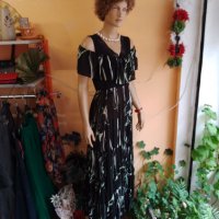 Авторска рокля от естествена вискоза , снимка 1 - Рокли - 39832971