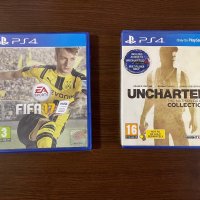 FIFA 17 и Uncharted: The Nathan Drake Collection игри за PS4, снимка 1 - Игри за PlayStation - 42852438