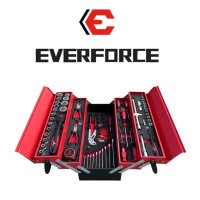 Комплект инструменти в метален куфар 86 части  EVERFORCE, снимка 1 - Други инструменти - 44393842