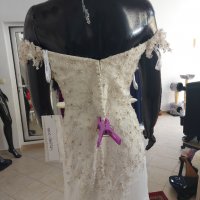 луксозна сватбена булчинска рокля, снимка 6 - Сватбени рокли - 37697596