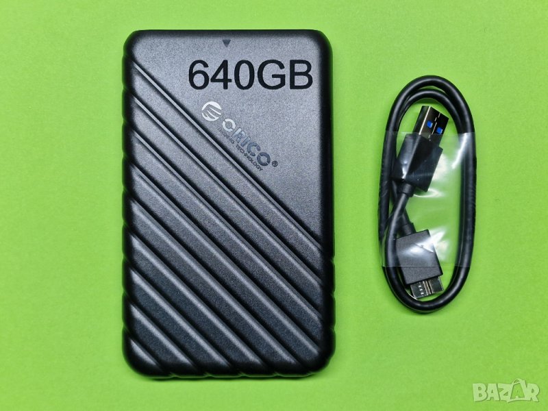 640GB Външен преносим хард диск USB 3.0, снимка 1