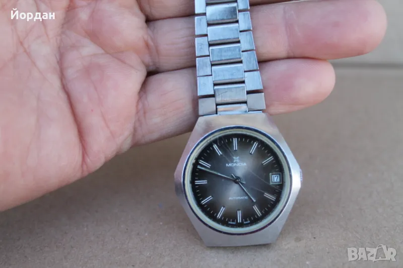 Мъжки Швейцарски автоматичен ръчен часовник ''Mondia(Zenith)'' , снимка 1