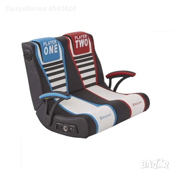 Двоен геймърски стол X Rocker, снимка 1