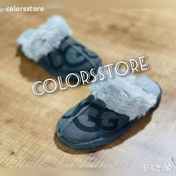 Дамски сиви пантофи UGG кодVL76M, снимка 1