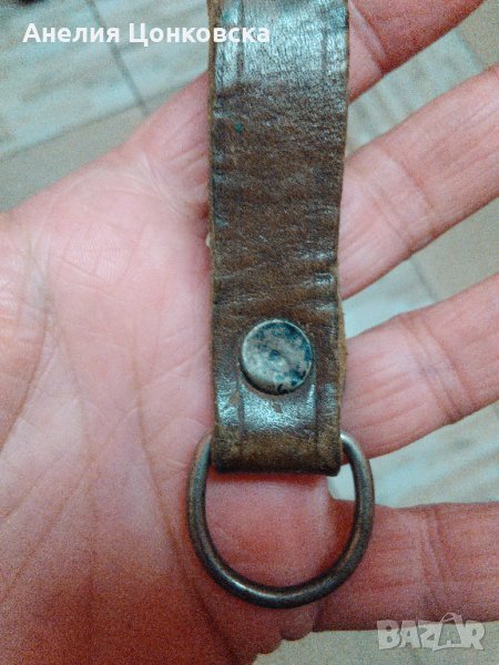 За офицерски колан 50-те г.ест.кожа, снимка 1