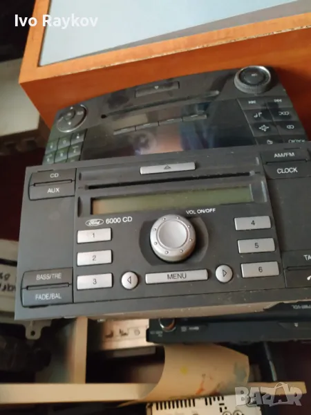 Радио CD Ford Fiesta V 1.4 TDCi ,2007g.  , 6S61-18C815-AJ, снимка 1