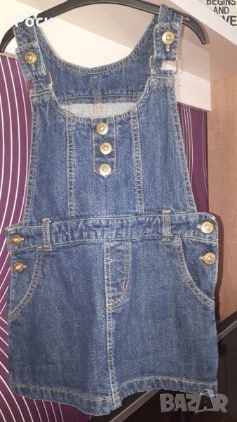 дънкова рокличка /гащеризон, снимка 1