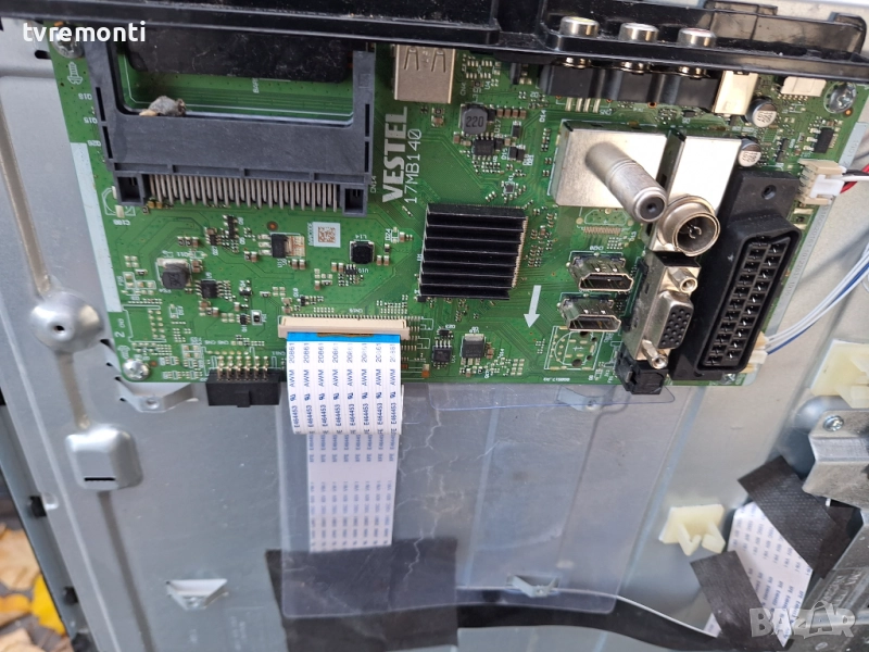Main board 17MB140 for JVC LT-32VH42 за 32-инчов телевизор JVC Модел LT-32VH42 , с дисплей VES315WND, снимка 1