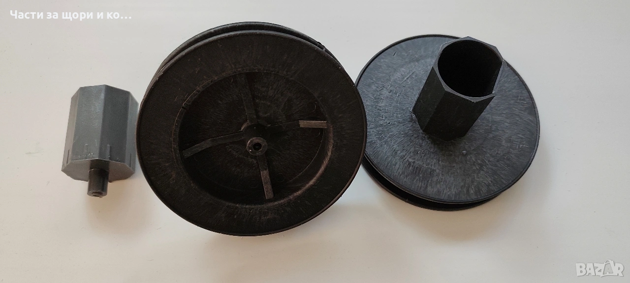 Макара и накрайник за външна щора., снимка 1