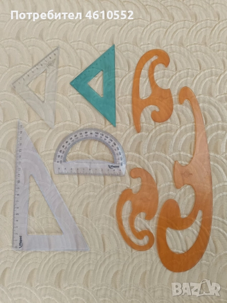 Чертожни инструменти и шаблони , снимка 1