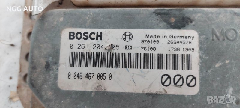 Компютър Двигател ECU BOSCH 0261204405, 0 261 204 405, 0 046 467 005 0, 00464670050 за Fiat 1.4i 12V, снимка 1