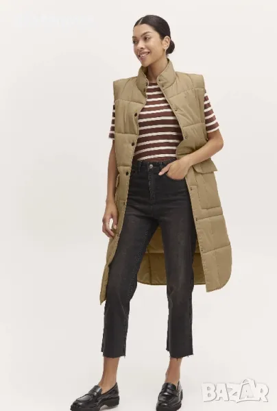 Дълъг дамски елек, снимка 1