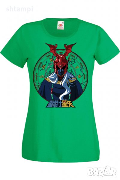 Дамска тениска _Saint Seiya Knights of the Zodiac Pope Ares,Анимация,игра,Празник,Повод., снимка 1