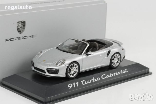 WAP0201300G,умален модел die-cast Porsche 911(991)turbo Cabriolet,1:43, снимка 1