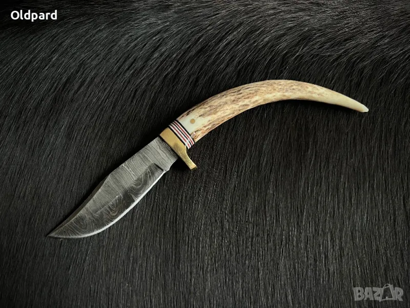 Компактен ловен нож Rite Edge. Damascus (DM1027), снимка 1