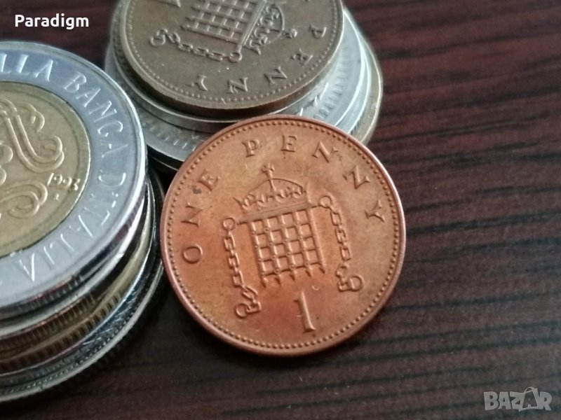 Монета - Великобритания - 1 пени | 2000г., снимка 1