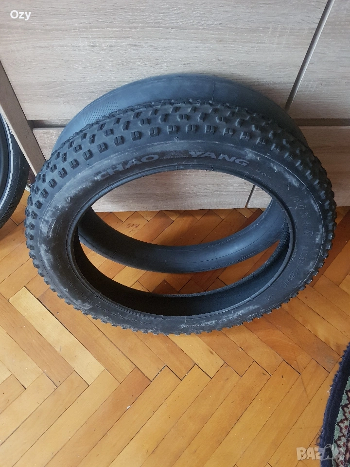 външна и вътрешна гуми 20 цола фетбайк , снимка 1