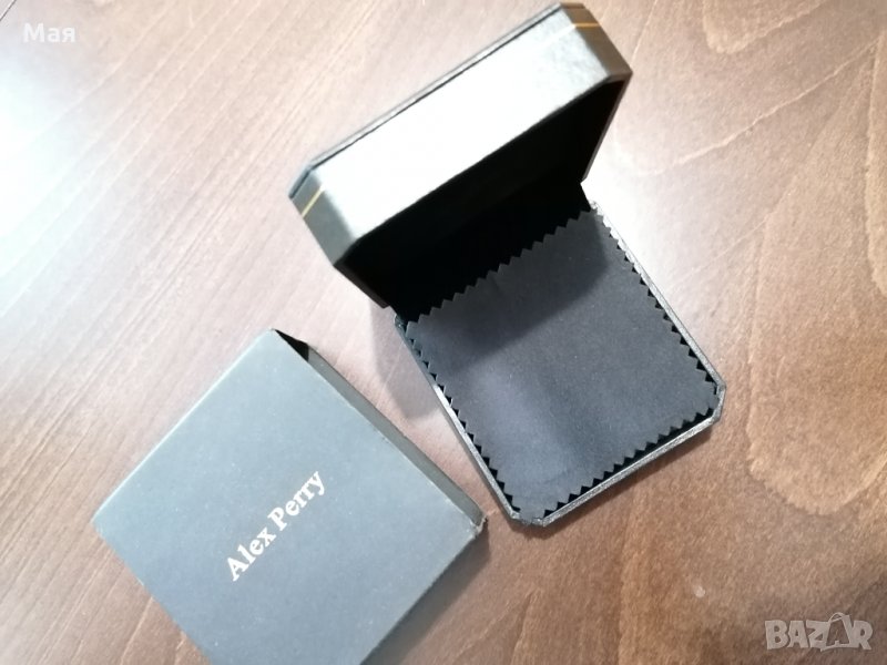 Ново сребърно колие с висулка с камъни цирконий, снимка 1