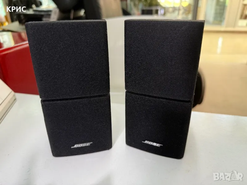 Bose Double Dual Cube Two Speakers Acoustimass Lifestyle, снимка 1