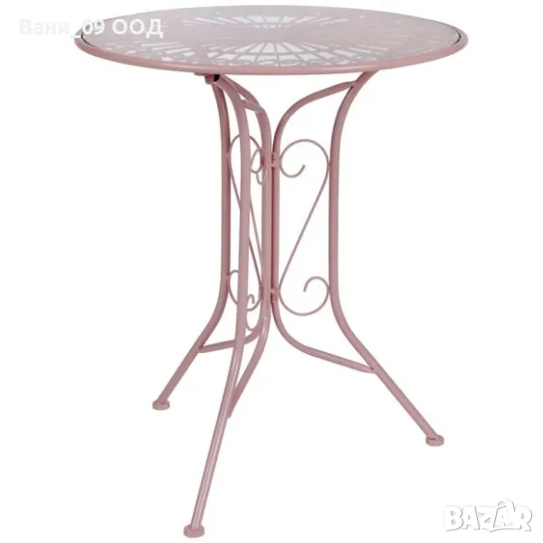 Розова градинска маса, снимка 1