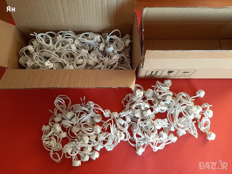  Стандартна Фасунга Крушка Луничка 12V с Цокъл G5.3-197бр , снимка 1