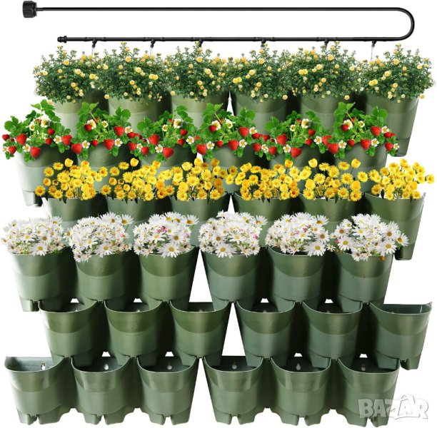 Висящи саксии / комплект 12 бр. кашпи G707A00, снимка 1