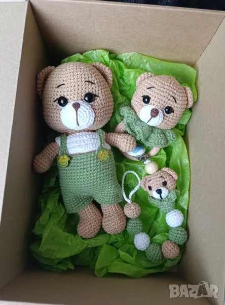 Плетени кученца,котенца,зайчета,жабка, снимка 1
