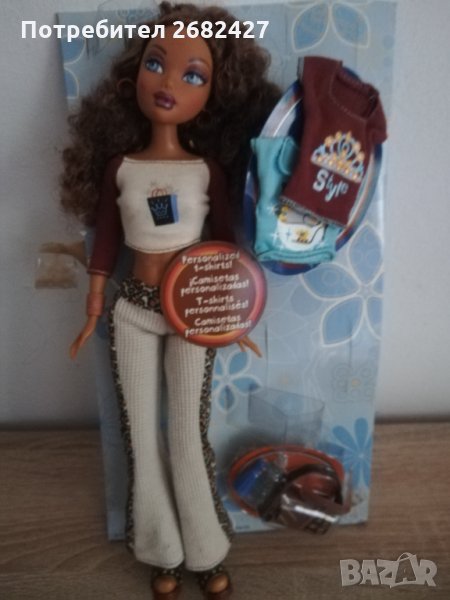 КУКЛА Колекционерска Barbie My Scene Teen  Madison Westley Doll In Outfit T-shirt & Pant Set Rare

, снимка 1