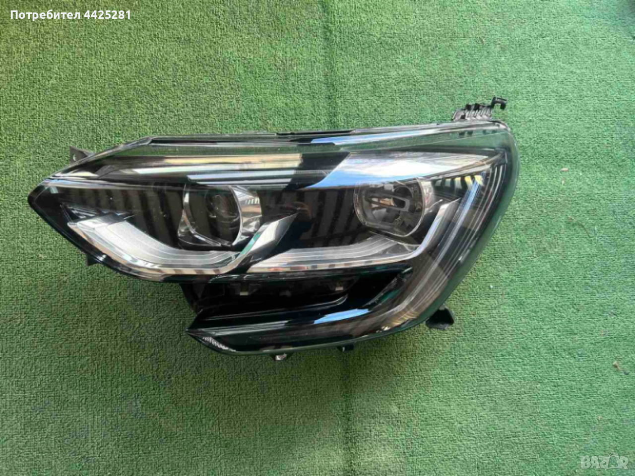 фар ляв Renault Megane IV халоген 2016-2021 г. #642S. 260601122R, снимка 1