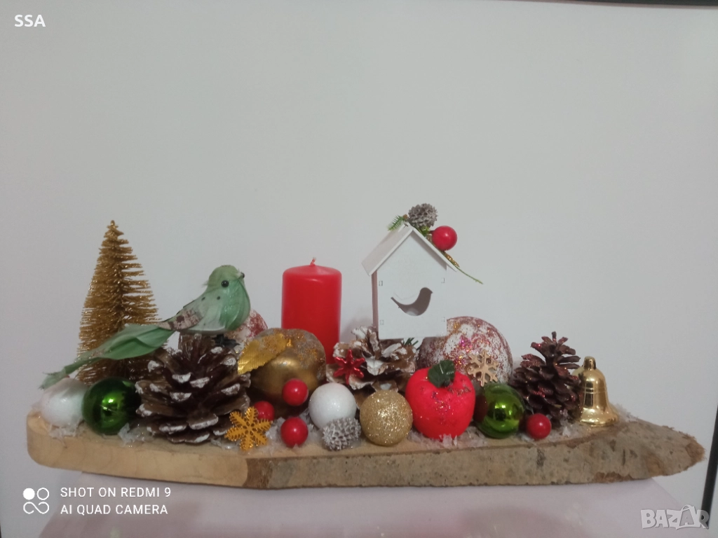 Коледен свещник , снимка 1