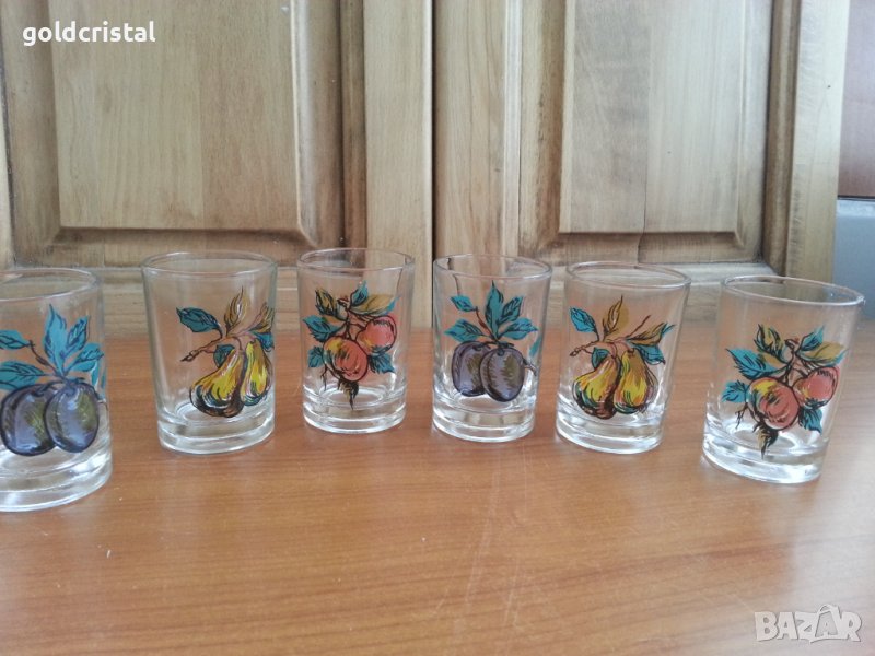 Стъклени чаши чашки , снимка 1