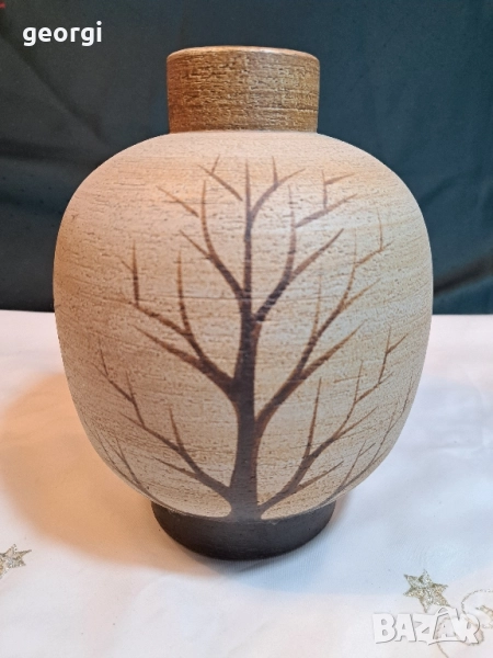 керамична ваза ръчна изработка 28/4, снимка 1