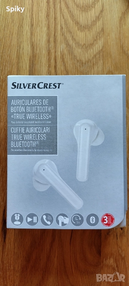 Безжични слушалки hands-free SilverCrest/СилвърКрест , снимка 1