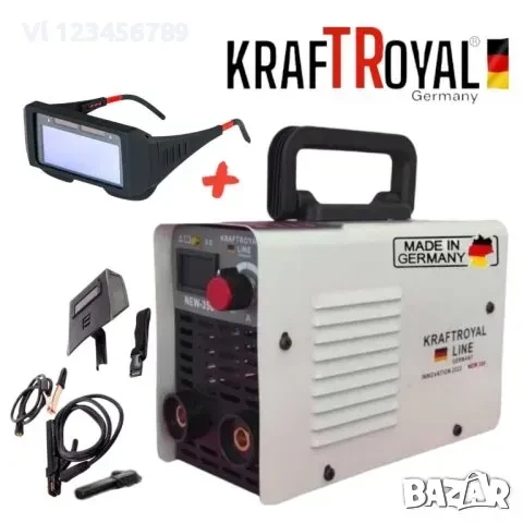 Инверторен Електрожен Kraft Royal 350A с дисплей, снимка 1