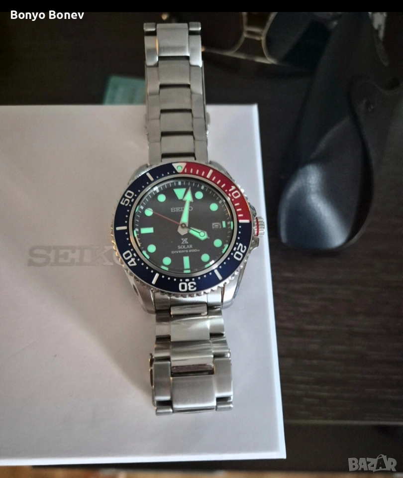 Seiko Prospex Solar SNE591P1, снимка 1