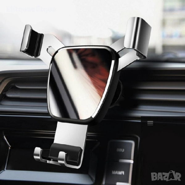 Метална стойка за мобилни устройства за автомобил с щипка ST16, снимка 1