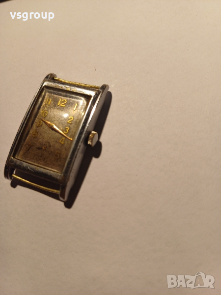 Дамски Механичен часовник ART DECO WWII ERA RARE LARGE MILITARY SWISS. CIRCA 1938-1944 YEAR, снимка 1