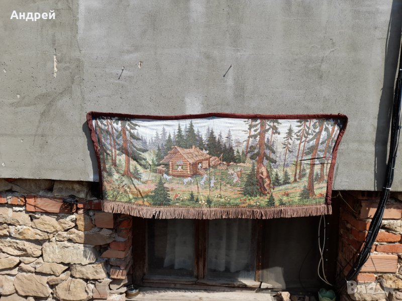 Старинен ковьор,покривка за стена #142, снимка 1