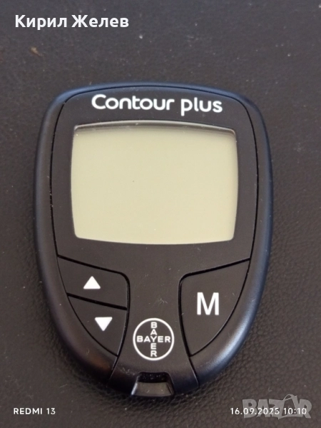 Глюкомер CONTOUR PLUS произведен от BAYER за измерване на кръвната захар 50559, снимка 1