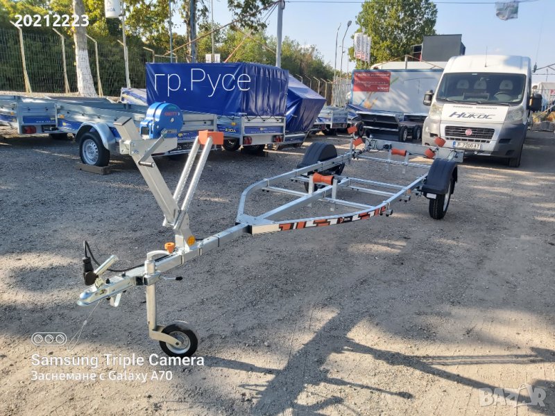 Колесар за лодка THOMAS BT-750L с ресьори и амортисьори, снимка 1