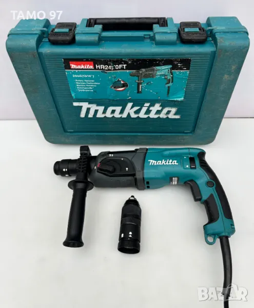 Makita HR2470FT - Перфоратор със сменяем патронник!, снимка 1