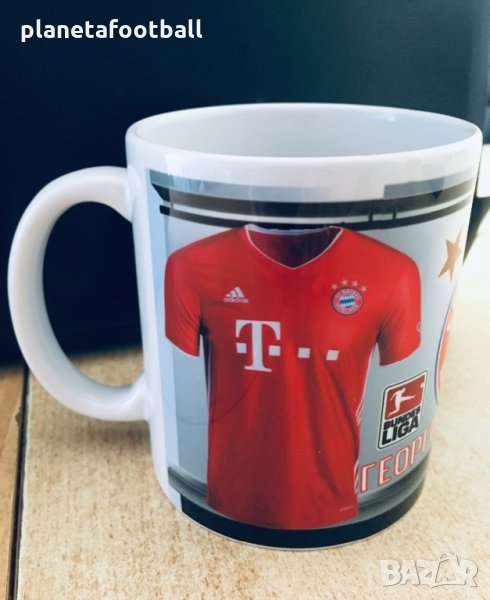 Байерн Мюнхен Нова Уникална фен чаша с Ваше име и номер!Bayern Munchen! , снимка 1