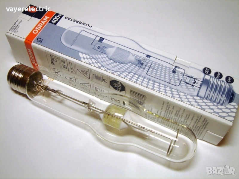 Металхалогенна крушка Е40 400W HQI-BT 400 W/D PRO, снимка 1