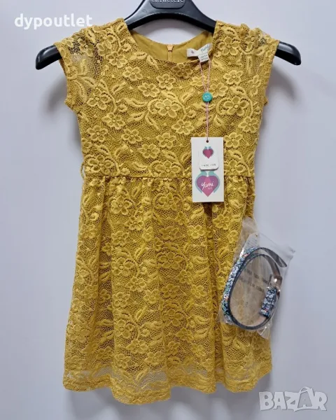 Рокля Yumi, размер - 3/4 год./104 см./.. , снимка 1