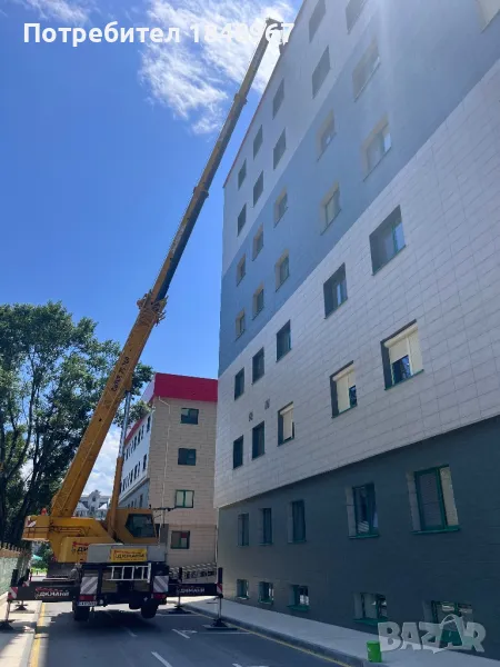 Услуги с Автокран и камион с кран, снимка 1