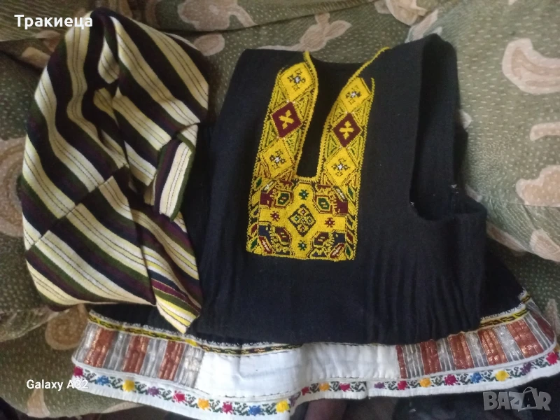 СТАР ЕЛХОВСКИ СУКМАН И ПОЯС НОСИЯ, снимка 1