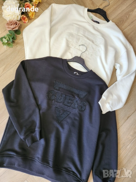 Дамска блуза Guess налична в бяло и черно , снимка 1
